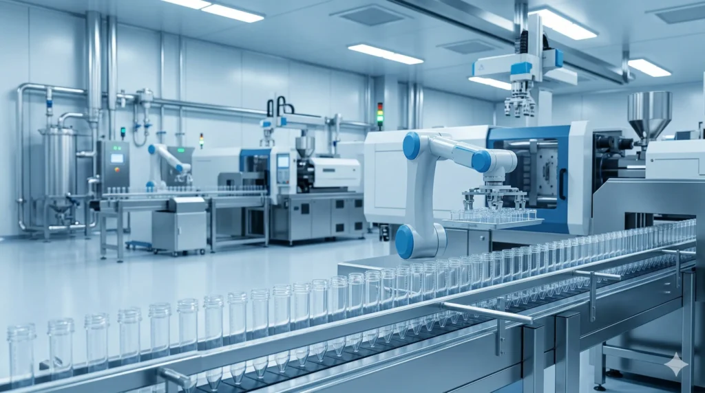 Premium laboratory plastic consumables manufactured in Pipar Med's high-tech facility.